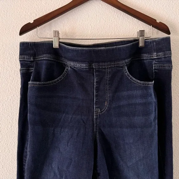 Torrid Mid Rise Lean Jean Pull On Super Soft Cozycore 1S 1X Casual Y2K - Picture 6 of 11